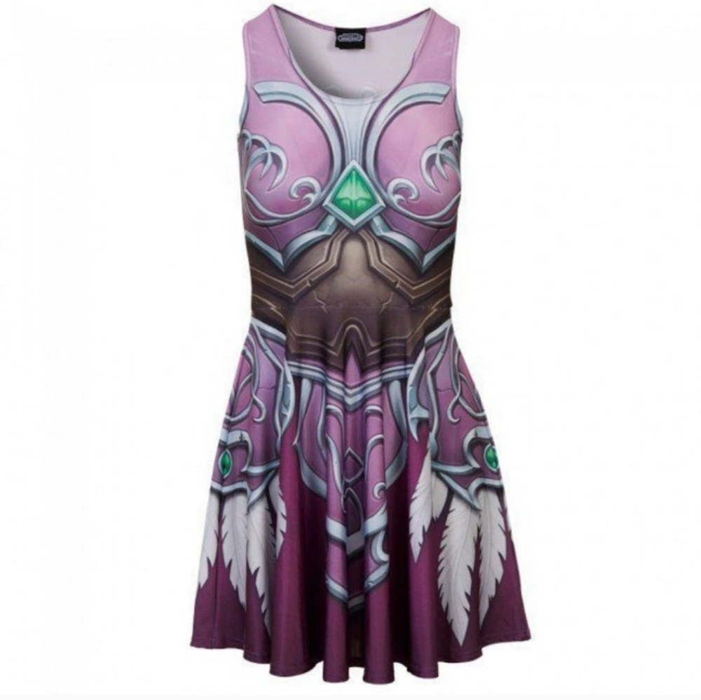 Wildbangarang Sylvanas Windrunner Skater Dress